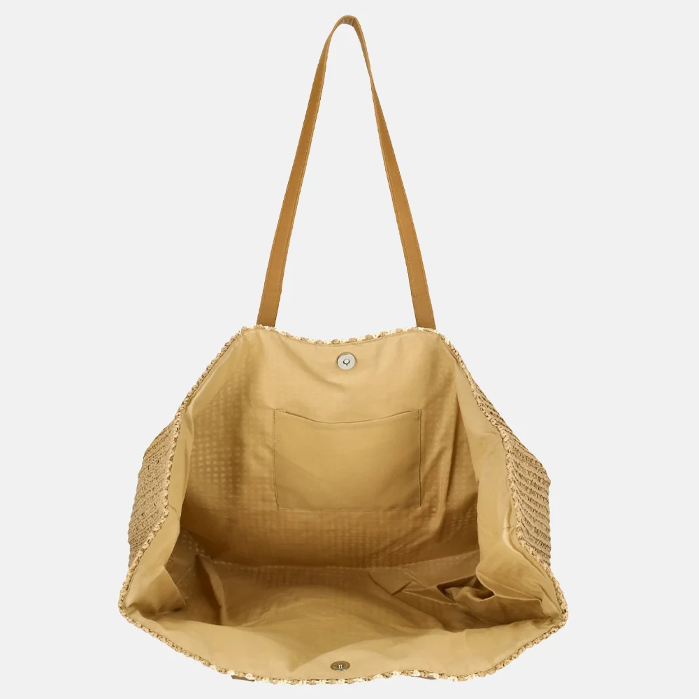 Enrico Benetti Capri shopper L beige bij Duifhuizen