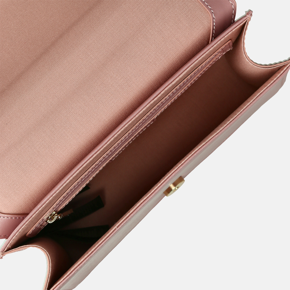 Ted Baker Jorjey crossbody tas pale pink bij Duifhuizen