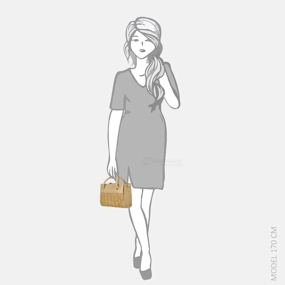 Valentino Bags Alexia Summer handtas S naturale bij Duifhuizen