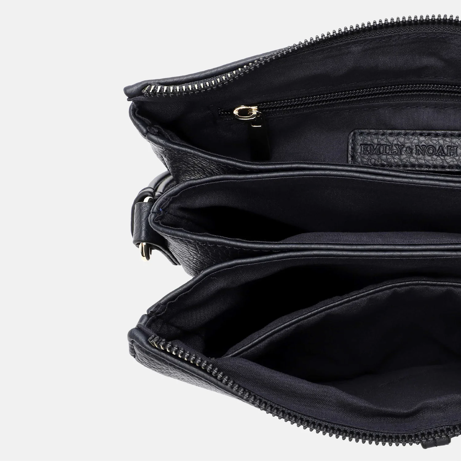Emily & Noah Lewe crossbody tas blue bij Duifhuizen