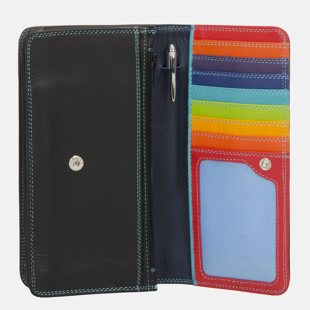 Mywalit Medium Matinee portemonnee L black pace bij Duifhuizen