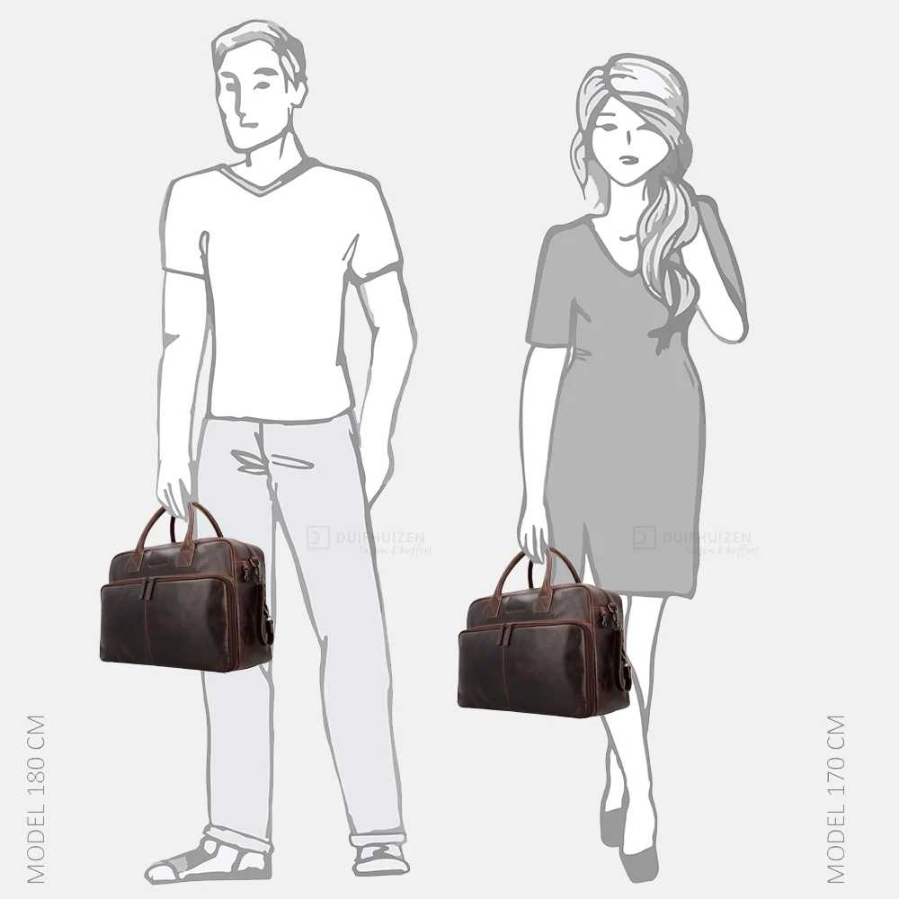 Hide & Stitches Nevajo Next luiertas donkerbruin bij Duifhuizen