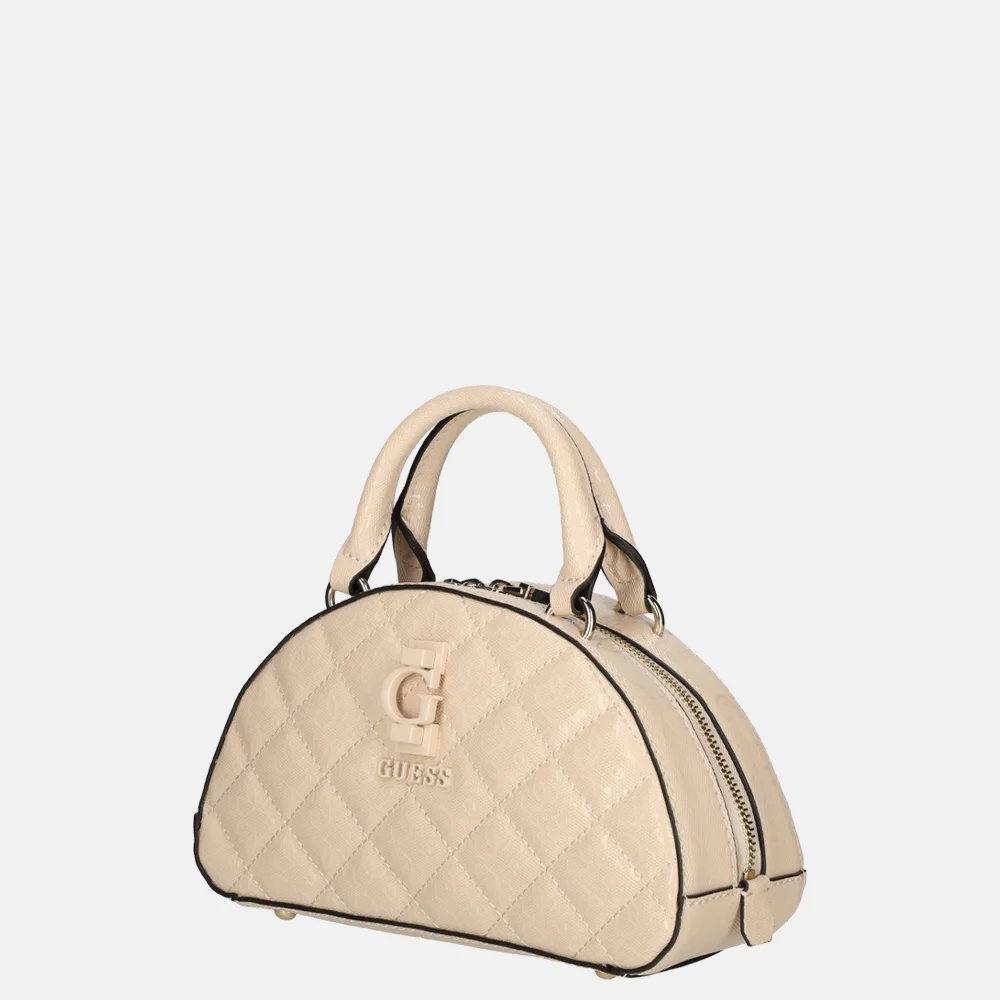 Guess Bessey bowler crossbody tas sand bij Duifhuizen