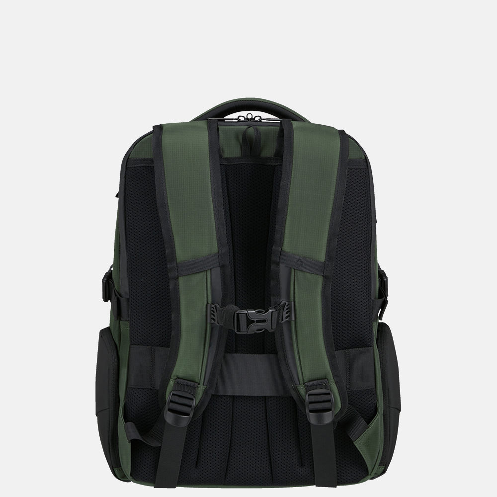 Samsonite Biz2go rugzak 15 inch  earth green bij Duifhuizen