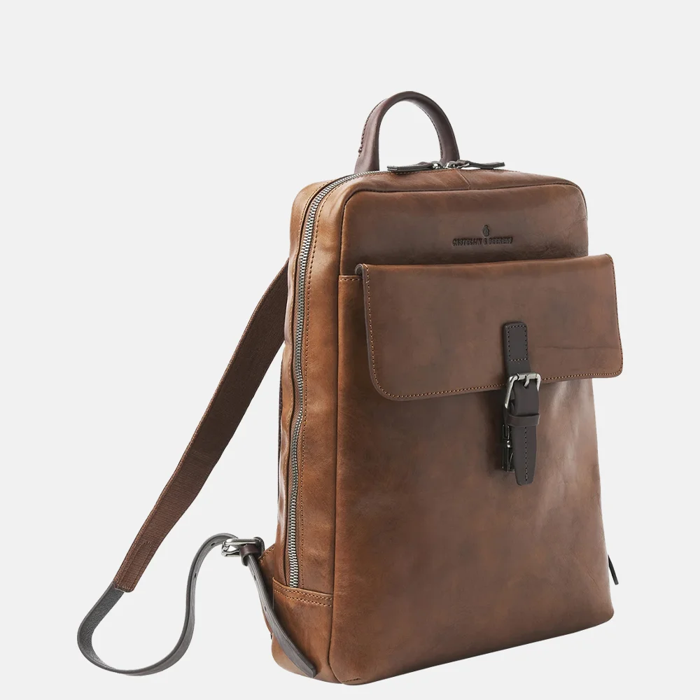 Castelijn & Beerens laptoprugzak 15.6 inch Natural bij Duifhuizen