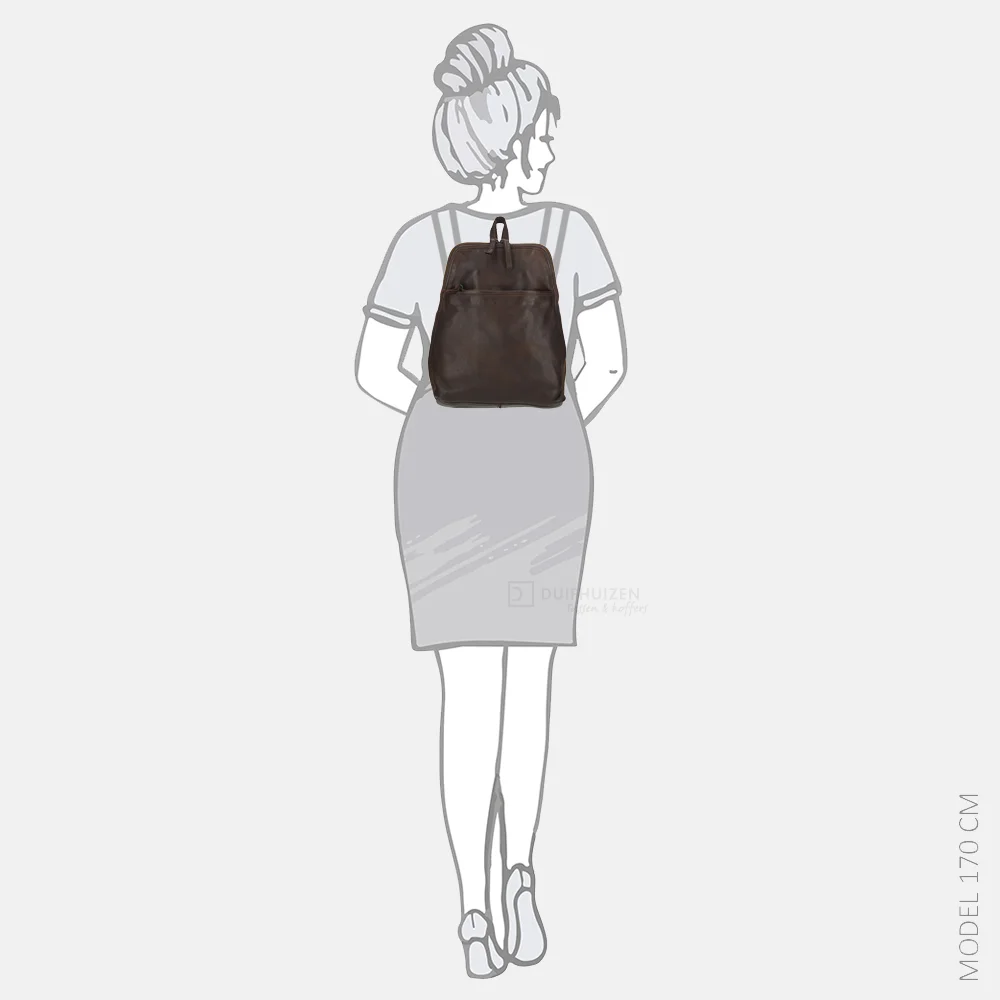 Bear Design Iris rugzak bruin bij Duifhuizen