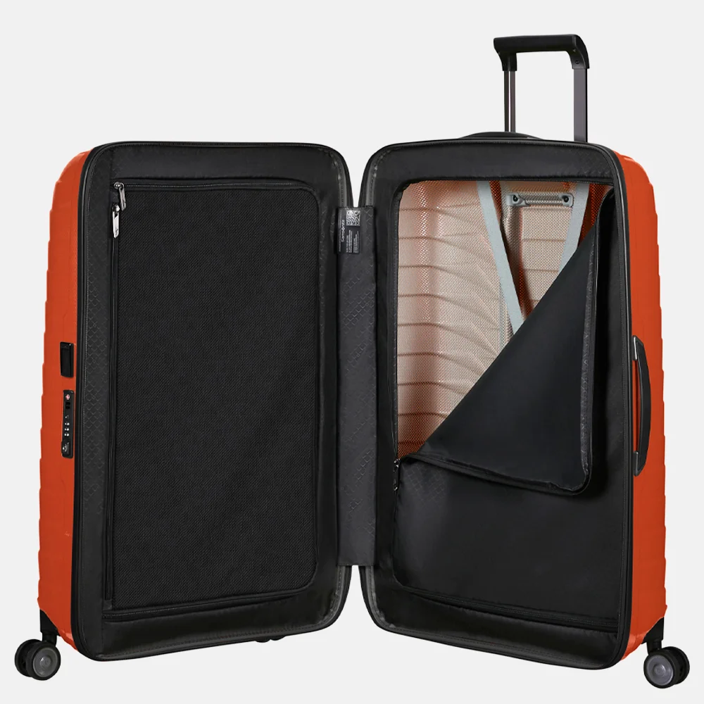 Samsonite Proxis reiskoffer 76 cm flame bij Duifhuizen