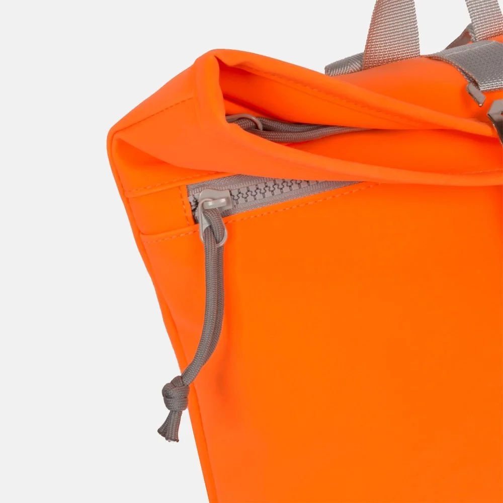 New Rebels neon Mart rol backpack mini rugzak fluor orange bij Duifhuizen