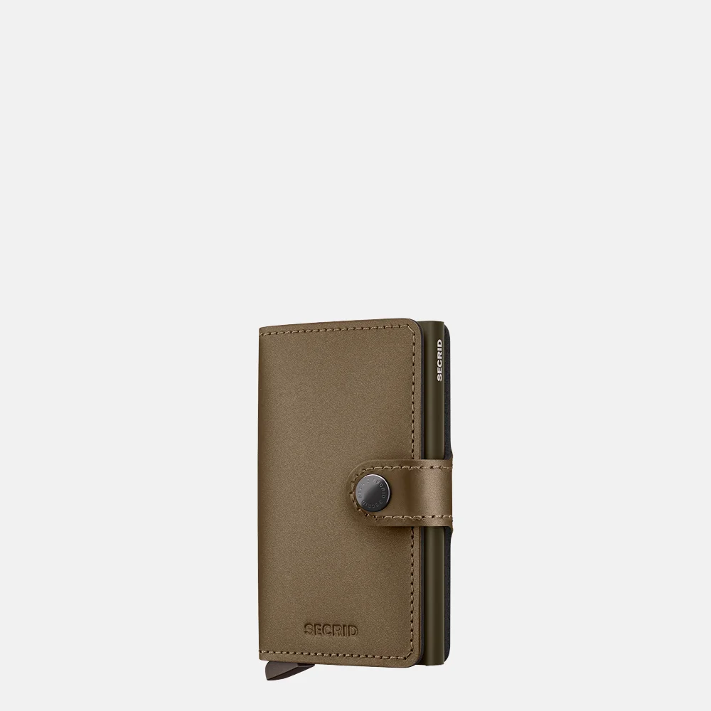 Secrid Miniwallet pasjeshouder matte satin bronze