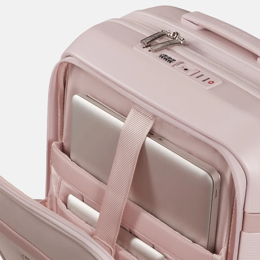 Samsonite Image spinner handbagage koffer expendable 55 cm rose bij Duifhuizen
