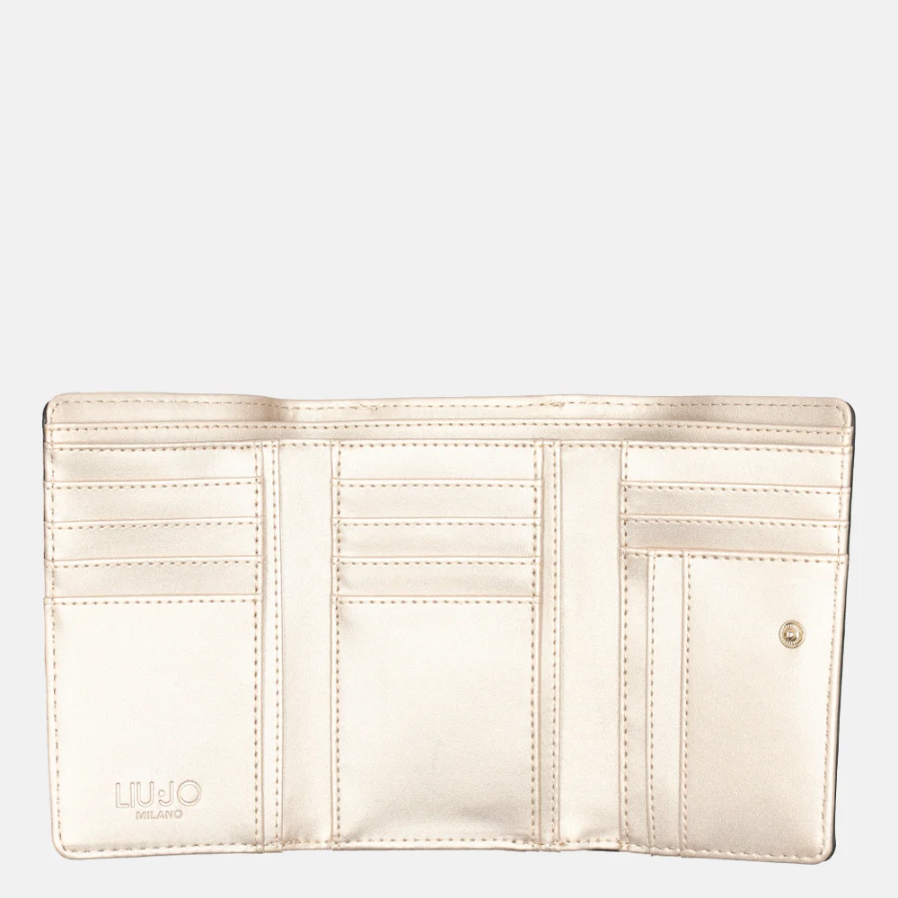 Liu Jo Caliwen overslagportemonnee trifold M nero bij Duifhuizen