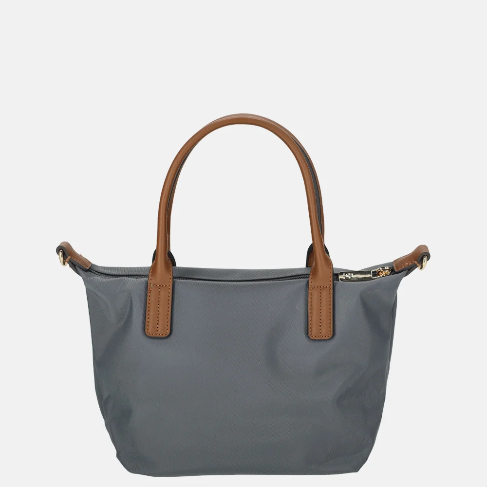 Tommy Hilfiger Popette tote handtas mini superior steel bij Duifhuizen