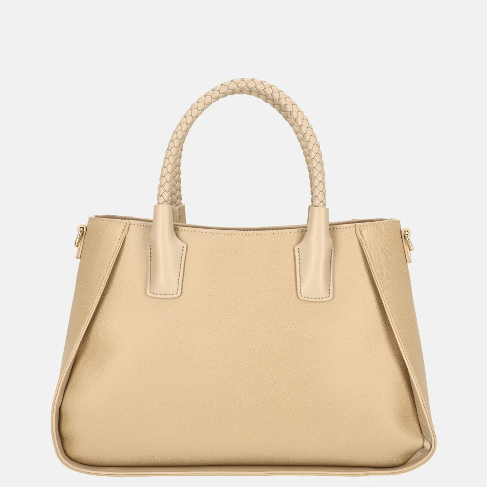 Valentino Bags Eris Re handtas gevlochten L beige bij Duifhuizen
