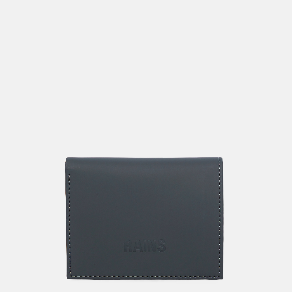 Rains Folded Wallet billfold slate