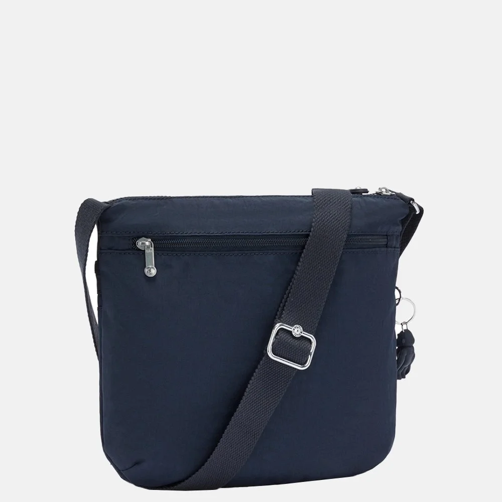 Kipling Arto schoudertas blue bleu bij Duifhuizen