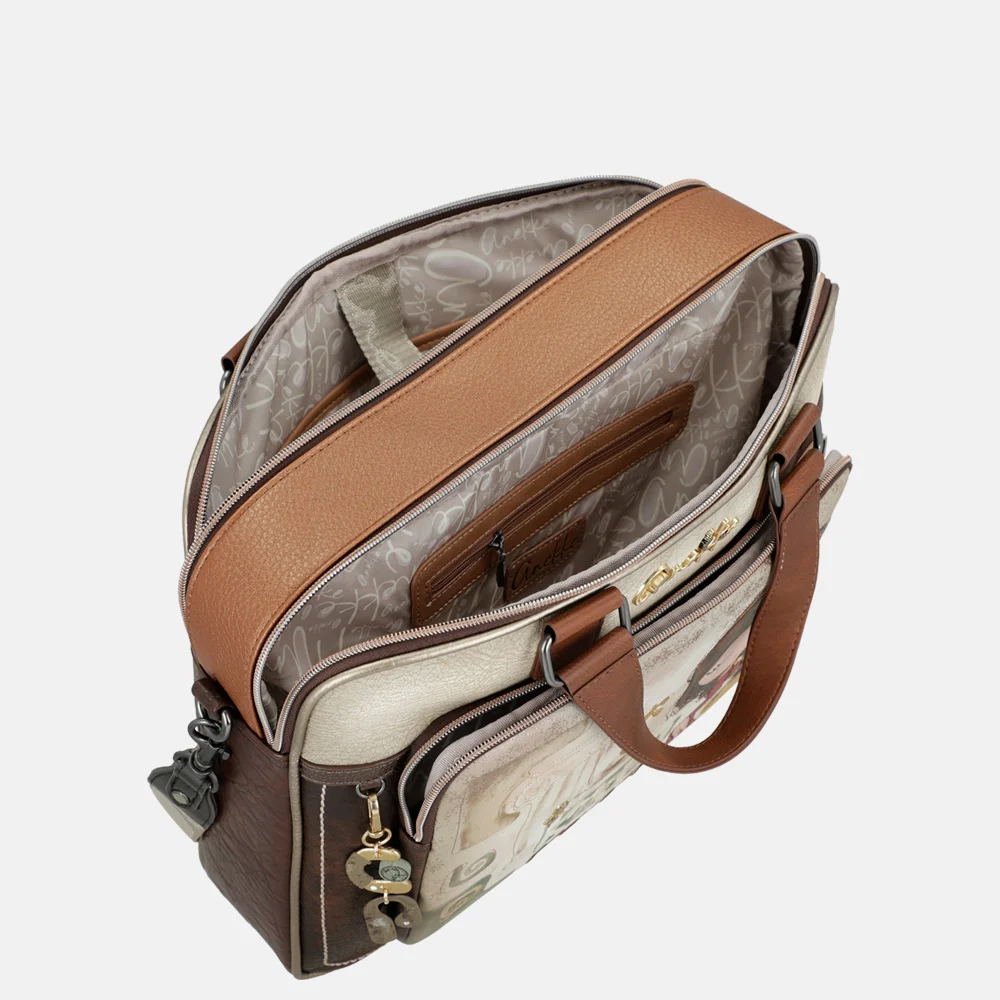 Anekke Muse laptoptas 15 inch multi bij Duifhuizen