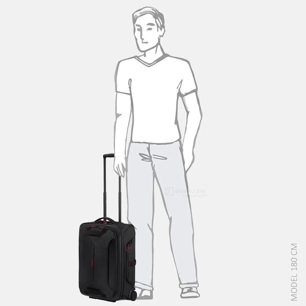 Samsonite Ecodiver reistas op wielen 55 cm TSA black bij Duifhuizen