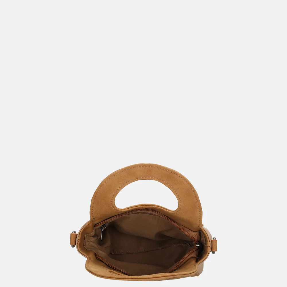 Zebra Trends Selene handtas XS/S camel bij Duifhuizen