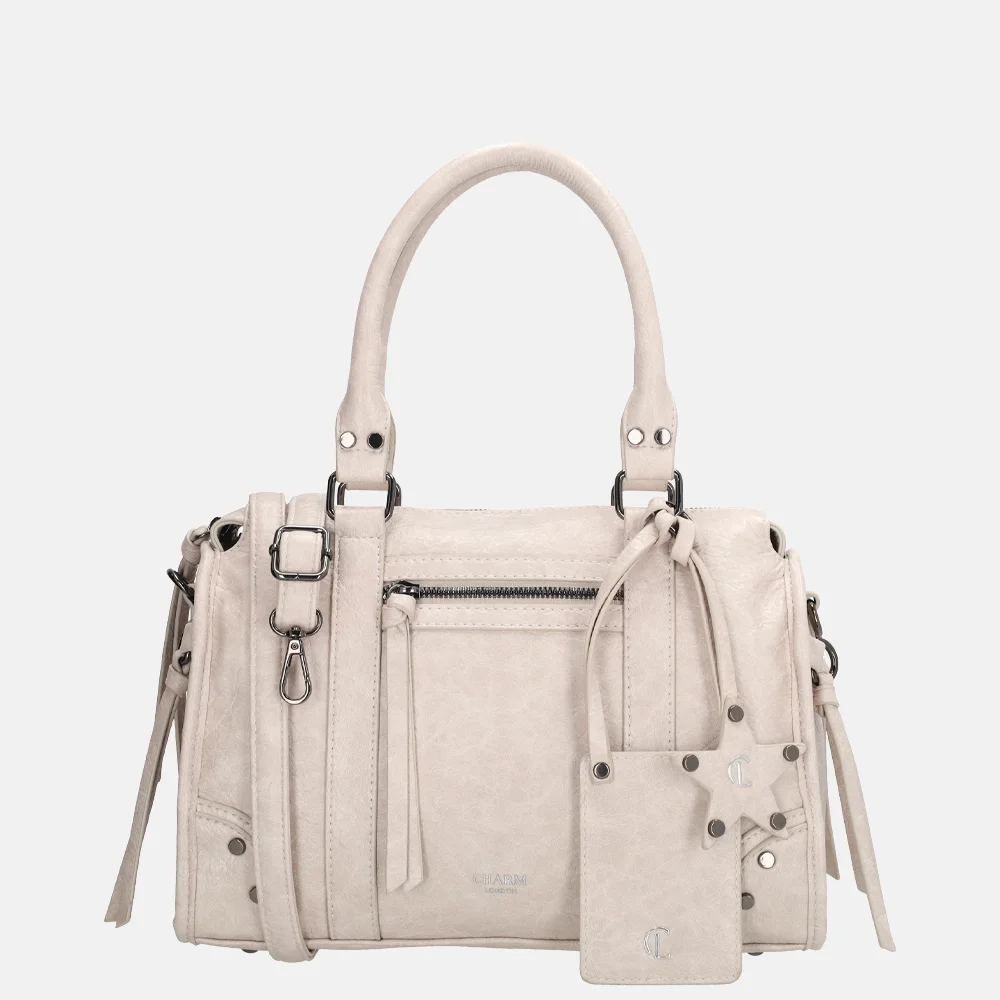 Charm London Berlin handtas M creme