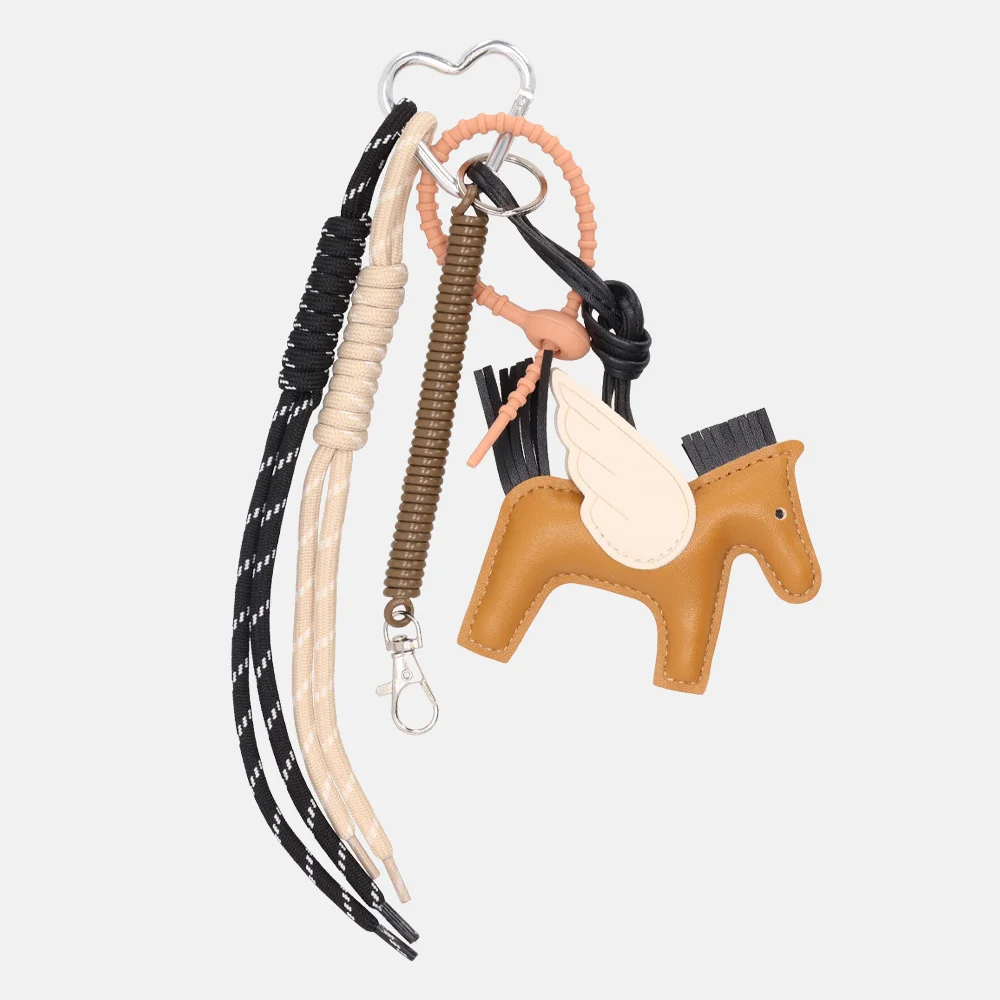 Beagles bag charm/tassenhanger multi