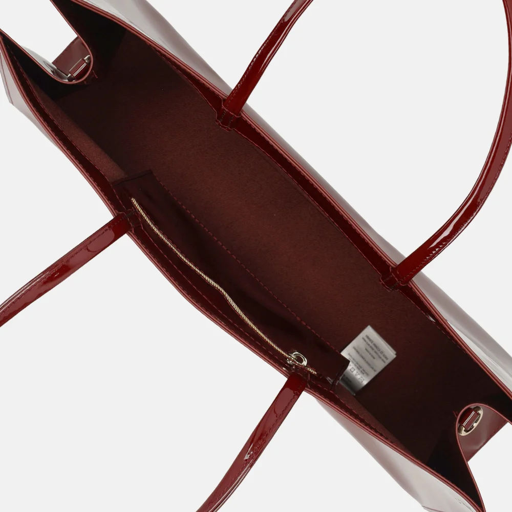 Ted Baker Iconna icon bag shopper XL oxblood bij Duifhuizen