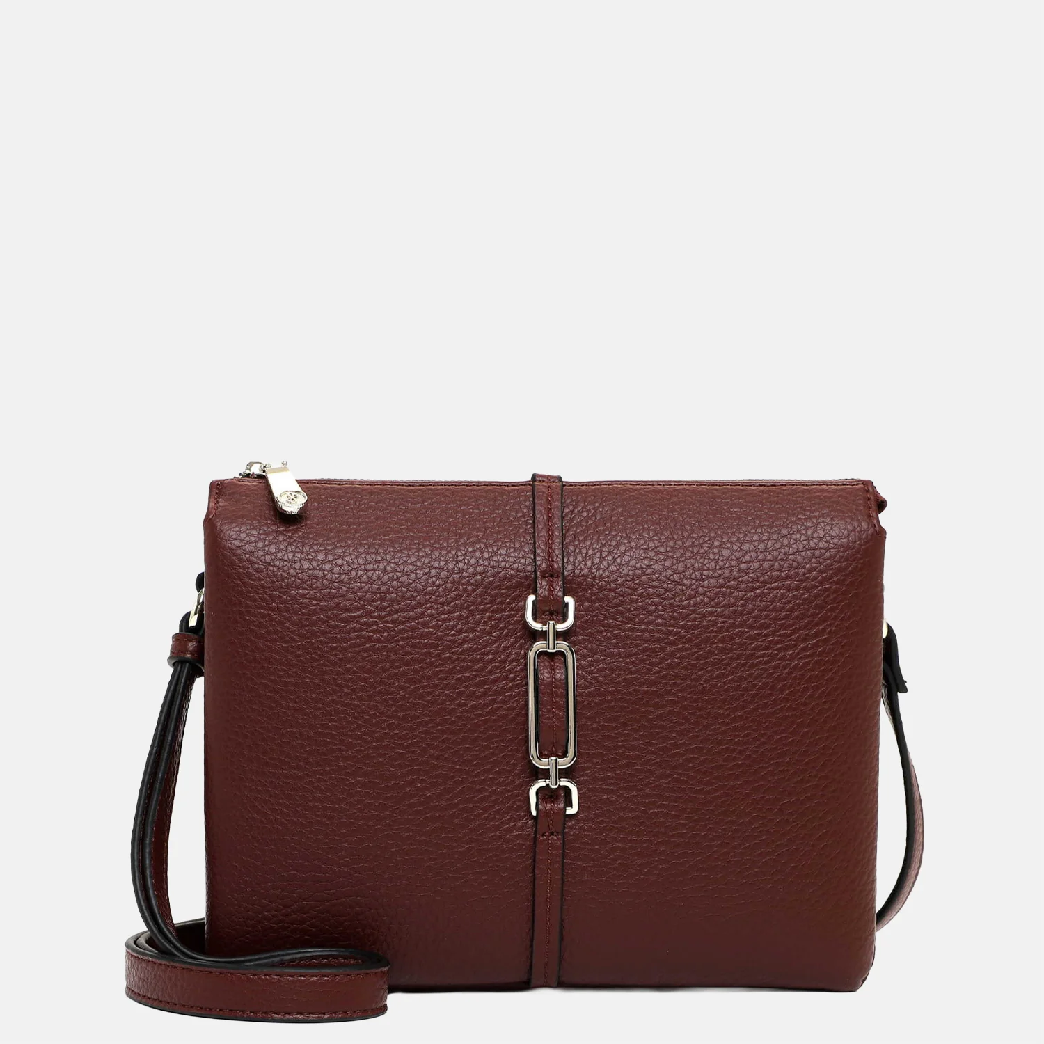 Emily & Noah Lewe crossbody tas wine