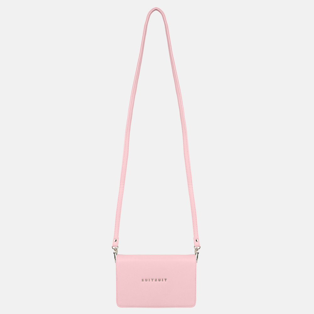 SUITSUIT Fabulous Fifties crossbody tas/handtas pink dust bij Duifhuizen
