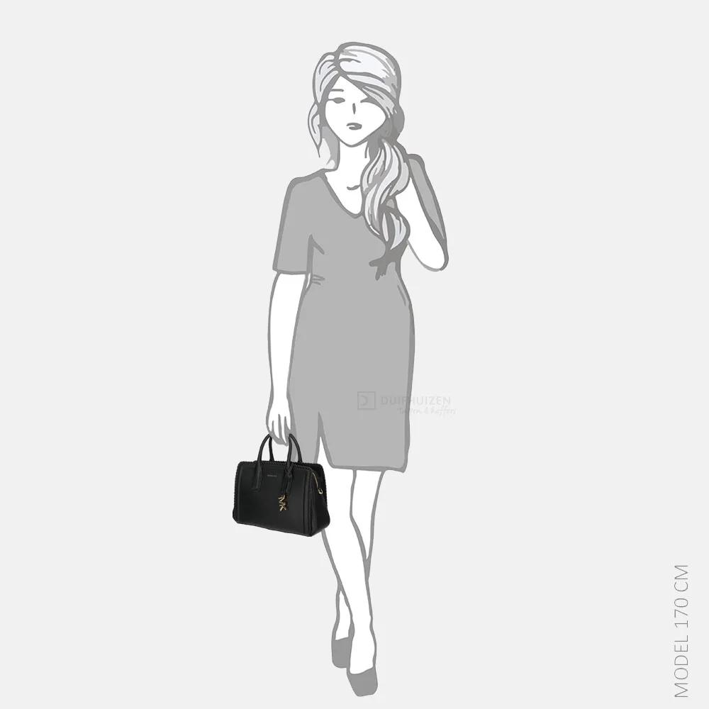 Michael Kors Laila handtas black bij Duifhuizen