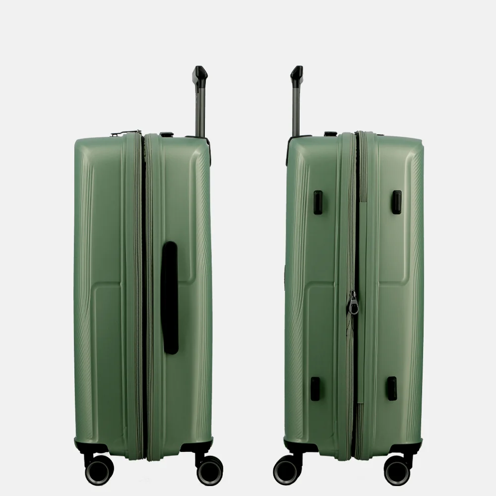 Jump Oskol reiskoffer 67 cm expandable vert bij Duifhuizen