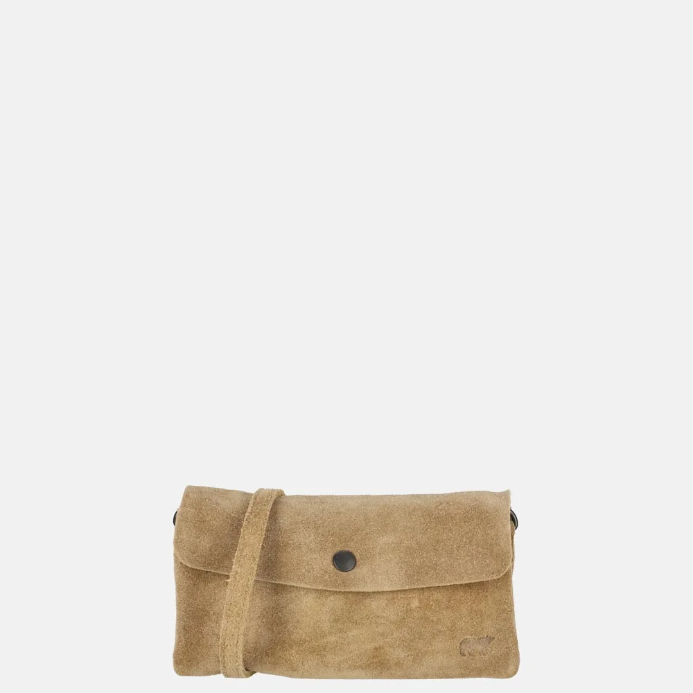 Bear Design crossbody tas beige
