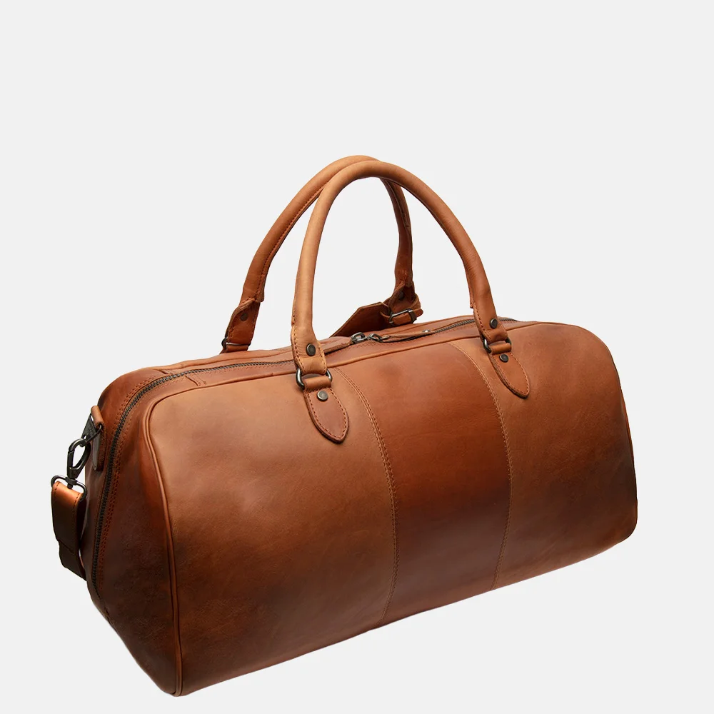 Chesterfield William weekendtas M cognac bij Duifhuizen
