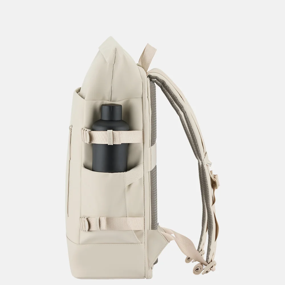 Kapten & Son Helsinki Pro rugzak 15 inch sandstone bij Duifhuizen