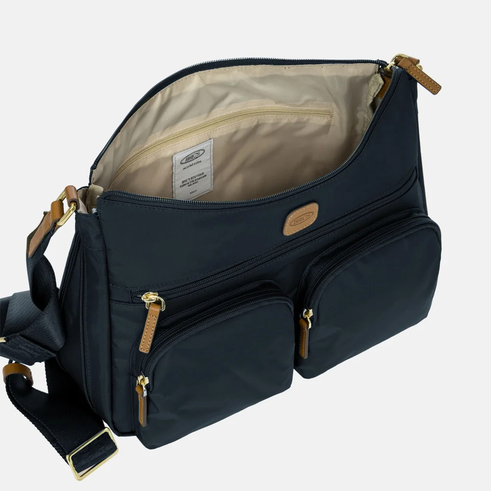 Bric's schoudertas ocean blue bij Duifhuizen
