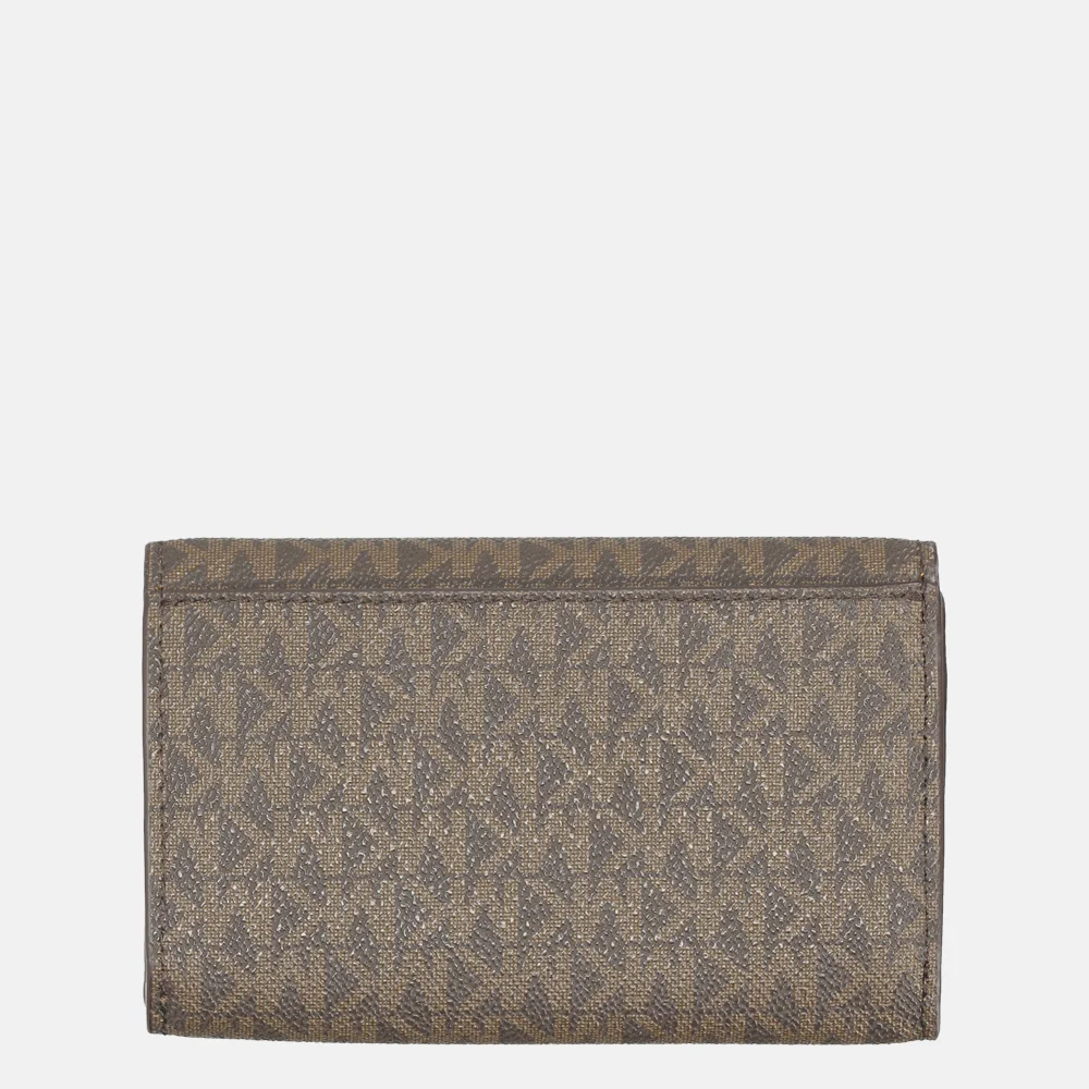 Michael Kors Jetset portemonnee medium brown/acorn bij Duifhuizen