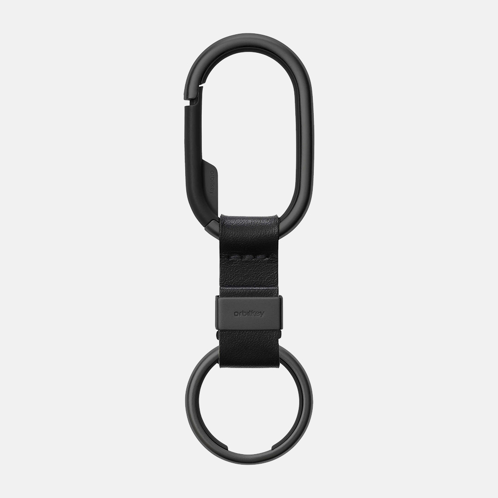 Orbitkey clip V2 all black bij Duifhuizen