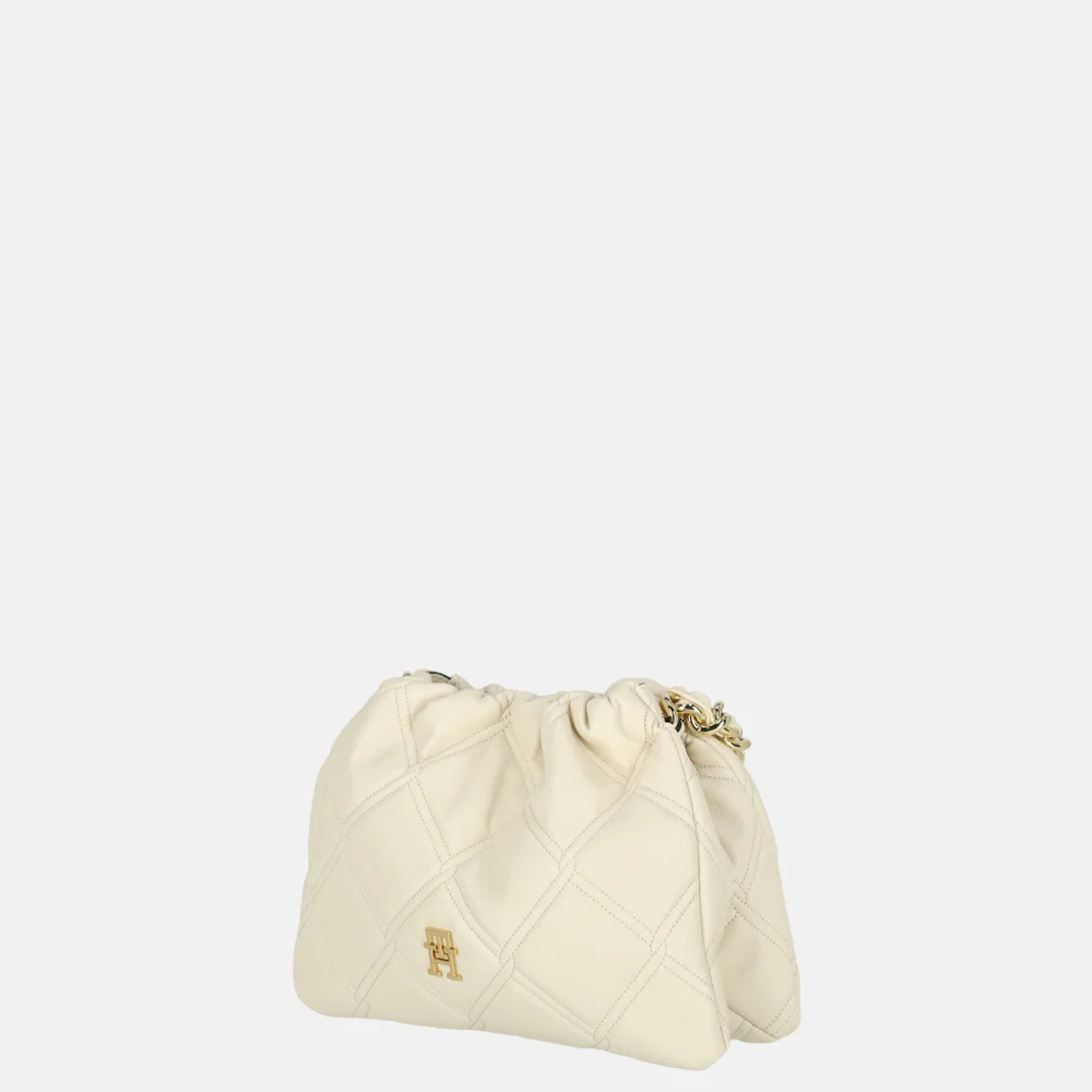 Tommy Hilfiger  Feminine mini crossbody tas soft cream bij Duifhuizen