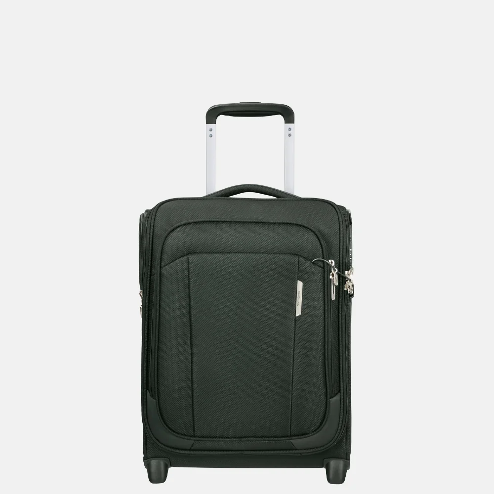 Samsonite Upright Respark Underseater handbagage koffer 45 cm forest green