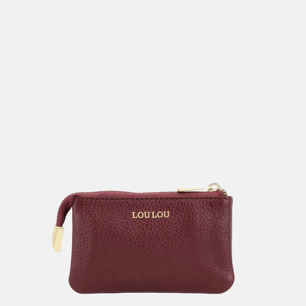 Loulou Essentiels Camille pasjeshouder ruby