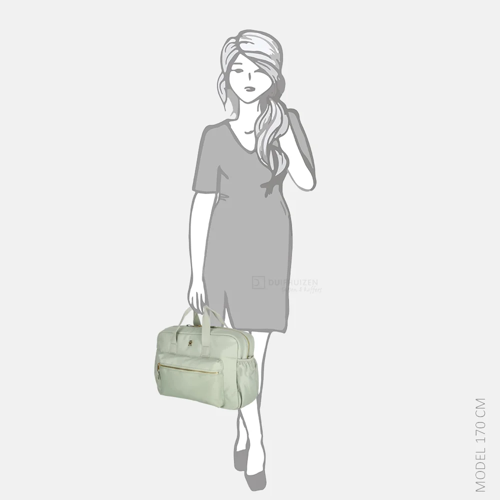 Tommy Hilfiger Essential luiertas misty sage bij Duifhuizen