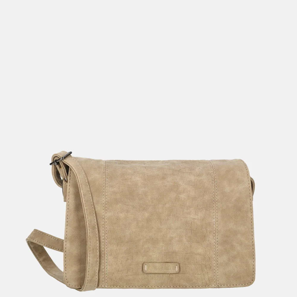 Enrico Benetti Josie crossbody tas middentaupe