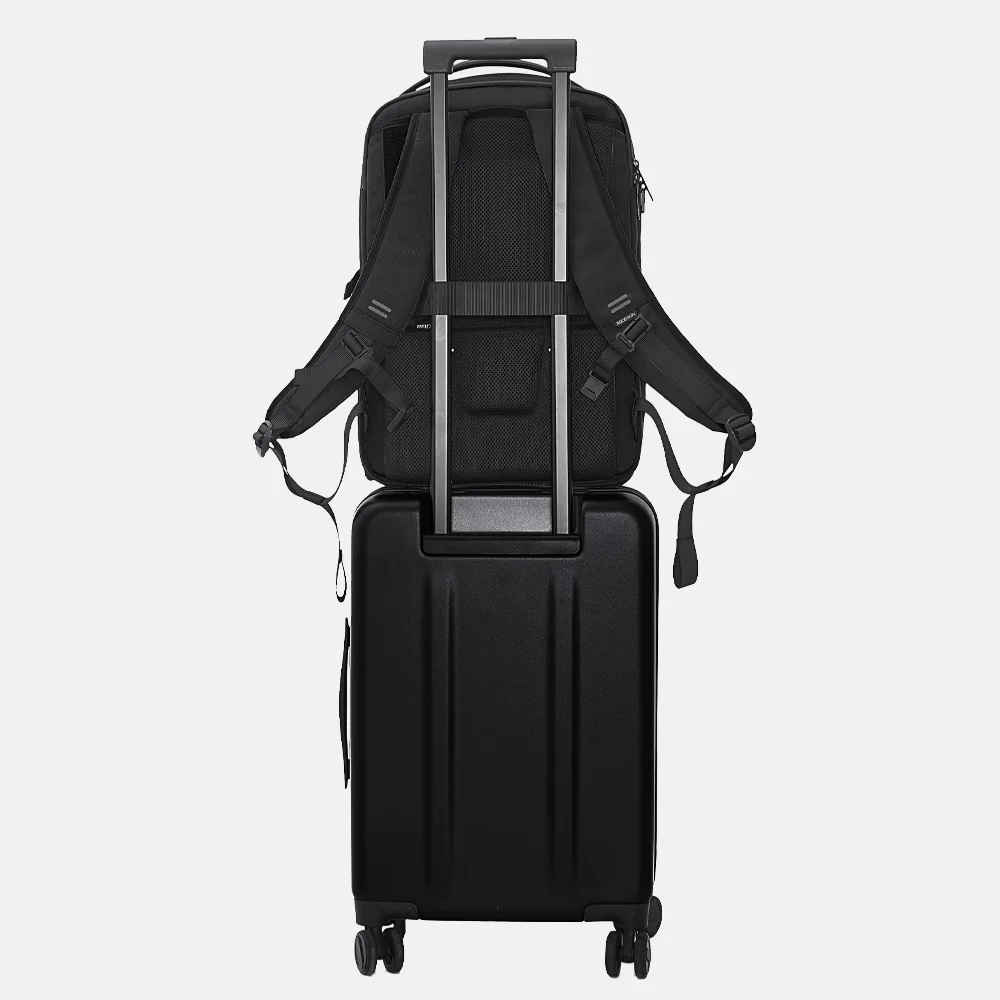 XD Design Bizz laptoprugzak antidiefstal 17 inch black bij Duifhuizen