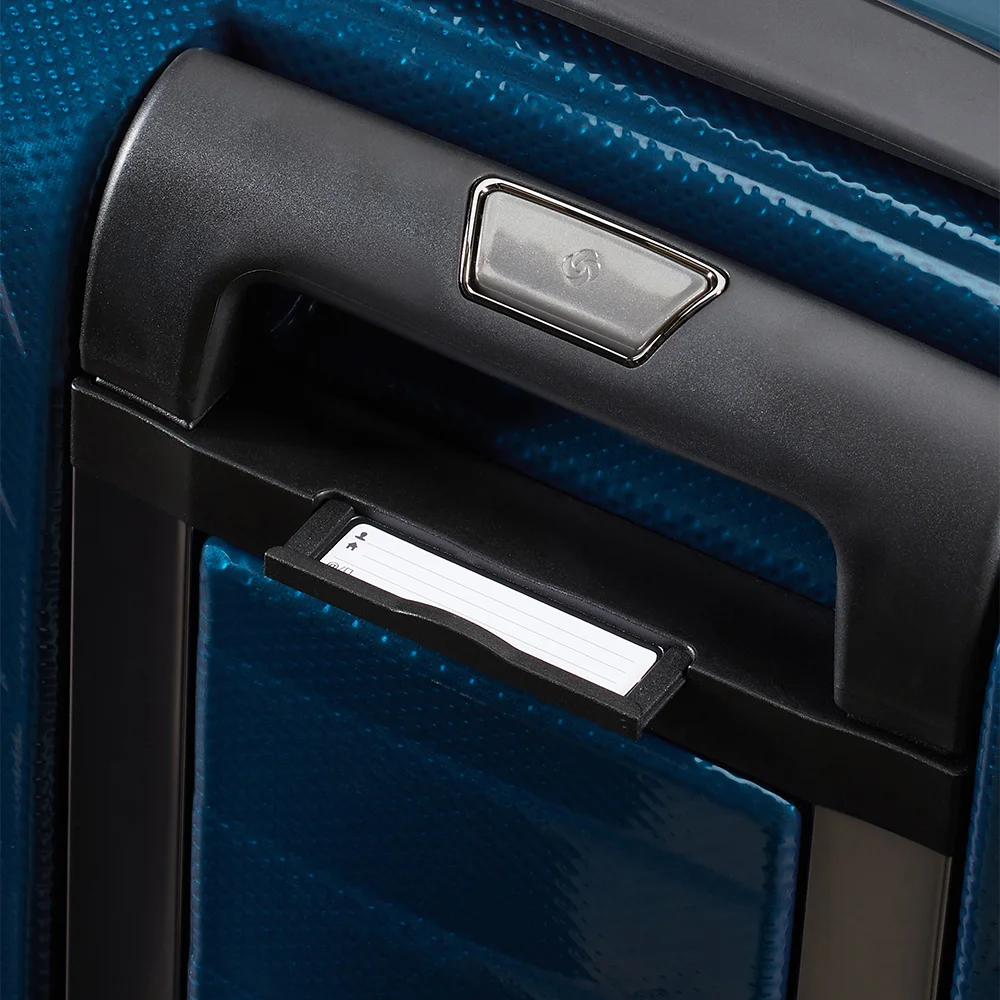 Samsonite Proxis frontpocket handbagage koffer 55 cm expandable petrol blue bij Duifhuizen