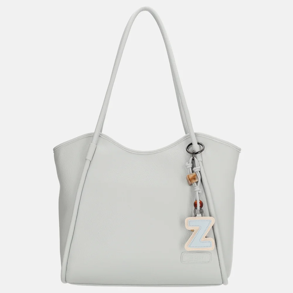 Zebra Trends Sofie shopper met laptopvak 13 inch light blue bij Duifhuizen