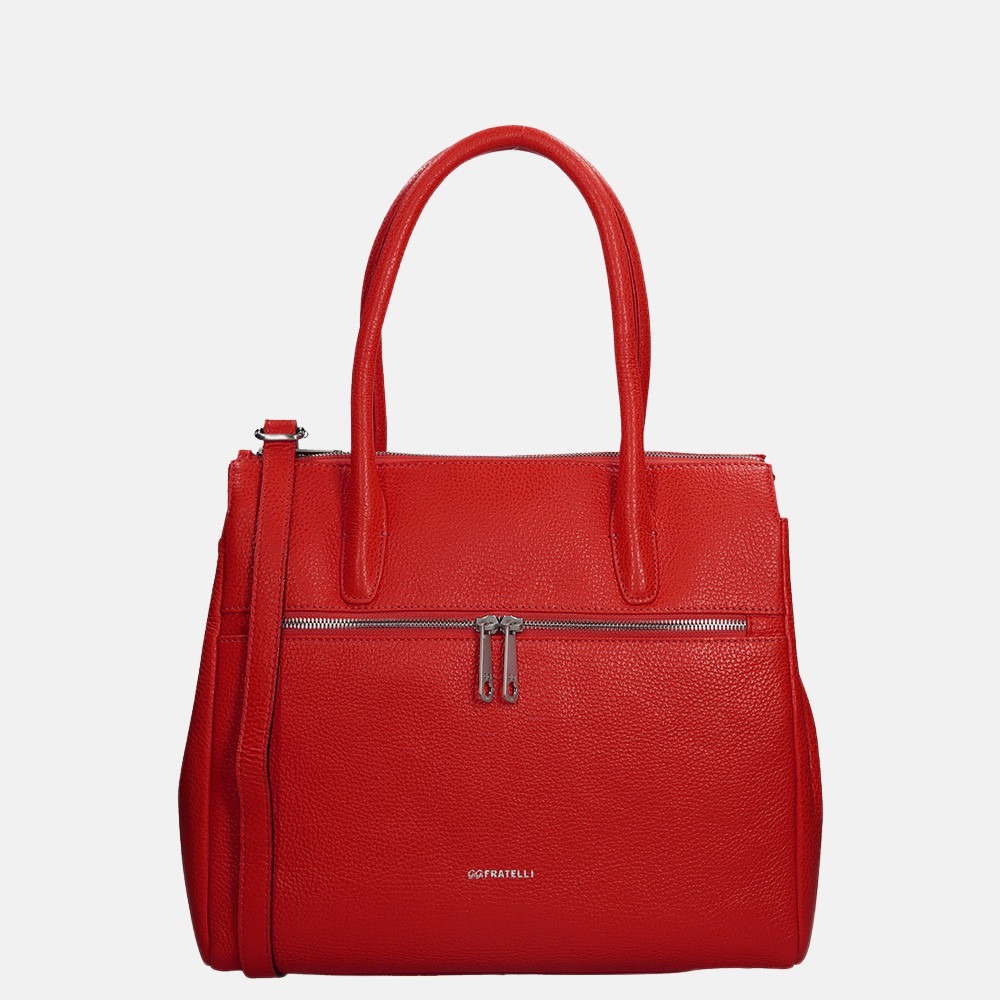 GiGi Fratelli Romance Business shopper red bij Duifhuizen