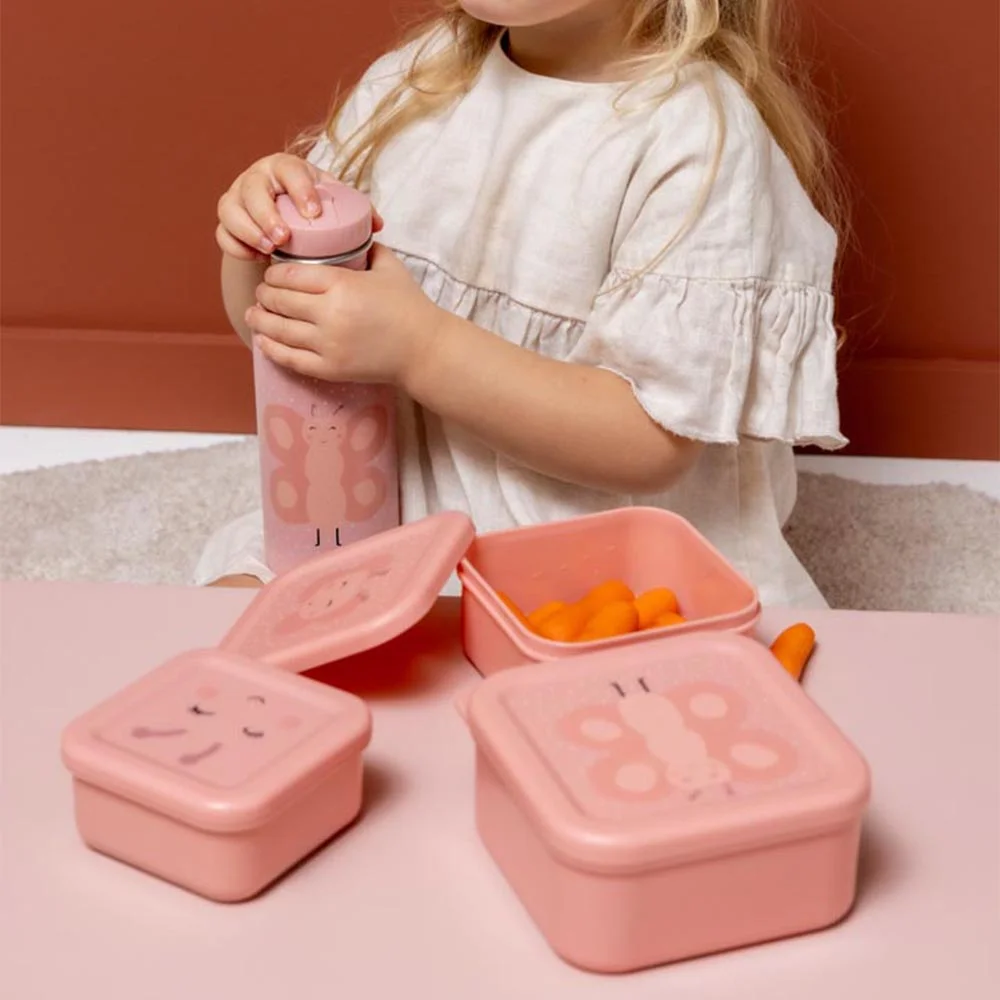 Trixie 3-delig  lunchbox Mrs. Butterfly bij Duifhuizen