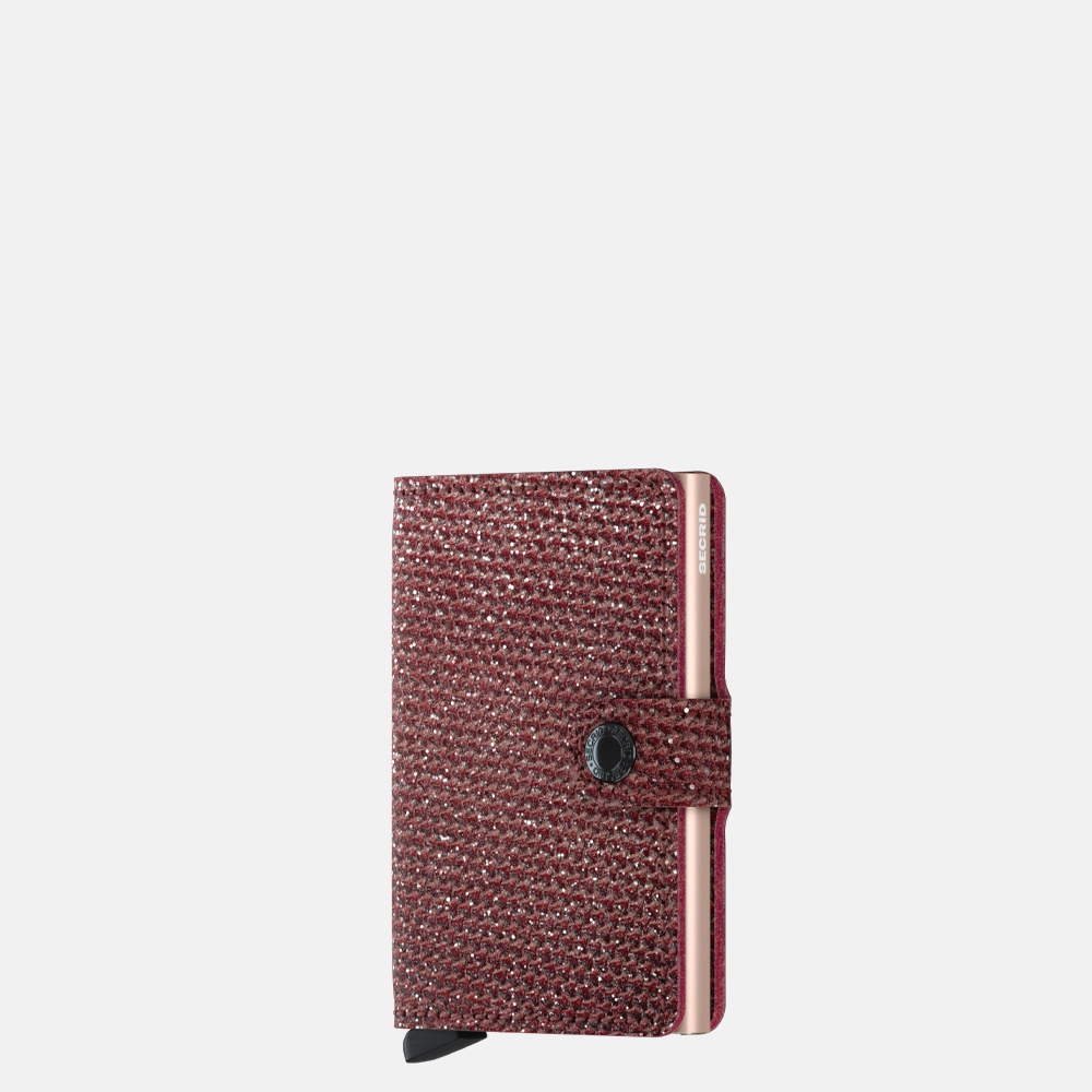 Secrid Miniwallet pasjeshouder sparkle red