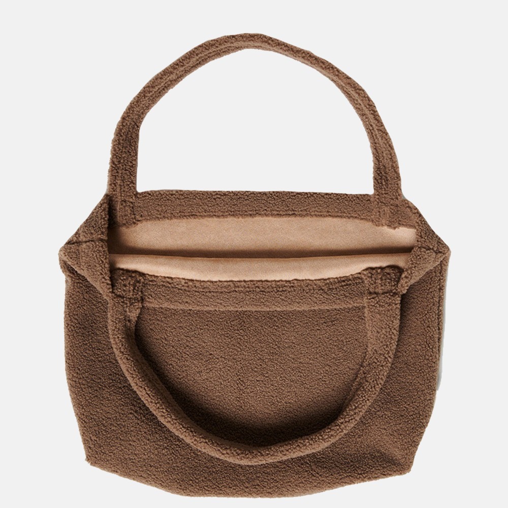 Studio Noos Mom-Bag shopper teddy brown bij Duifhuizen