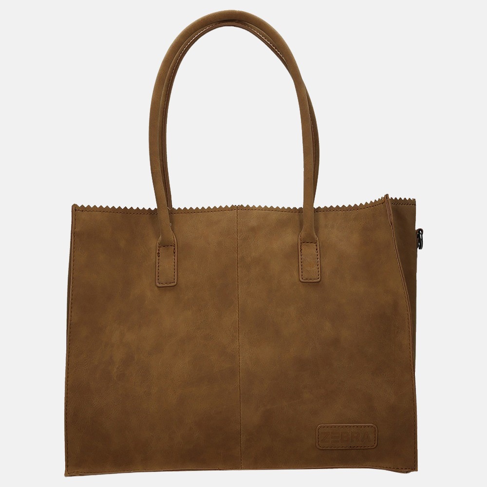 Zebra Trends Lisa shopper camel