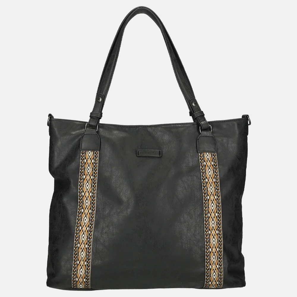 Enrico Benetti Indy shopper zwart bij Duifhuizen