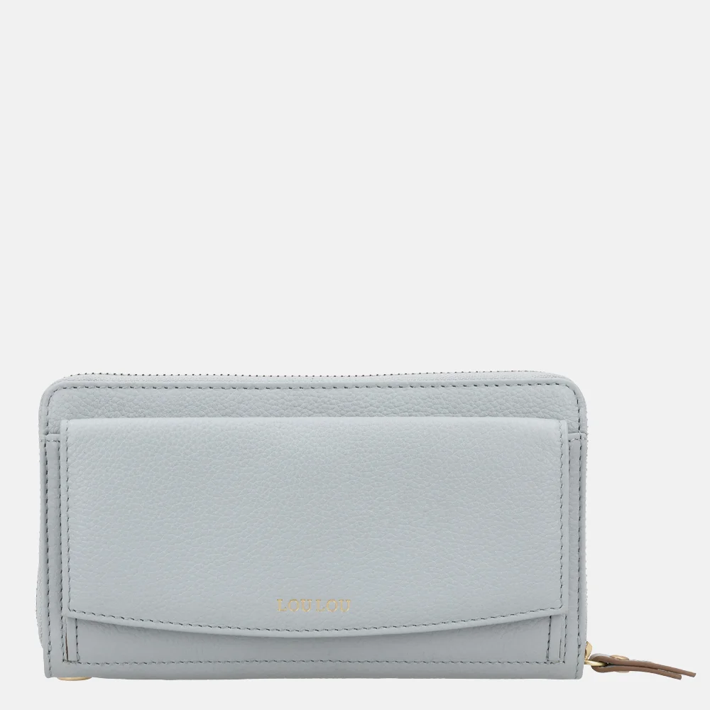 Loulou Essentiels SLB portemonnee blue aura bij Duifhuizen